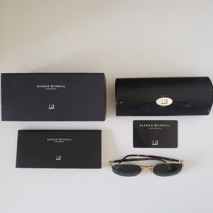 Vintage Alfred Dunhill 049173 Mens Sunglasses